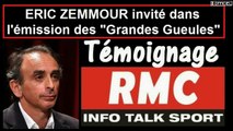 ÉRIC ZEMMOUR au Grand Oral des Grandes Gueules nov 2016
