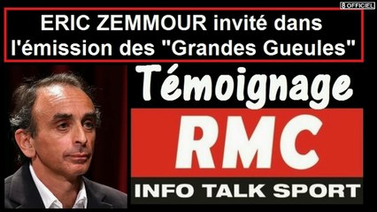 ÉRIC ZEMMOUR au Grand Oral des Grandes Gueules nov 2016