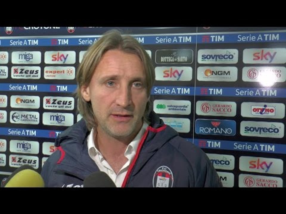 Post Pescara, mister Nicola in Mixed Zone