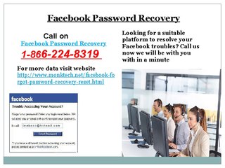 Instant Solution facebook password recovery 1-866-224-8319