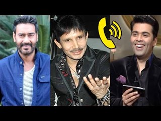 Ajay Devgan Leaks Phone Call Of KRK Taking 25 Lakh From Karan Johar To Promote Ae Dil Hain Mushkil