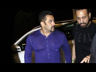 Salman Khan Spotted At Mumbai Airport