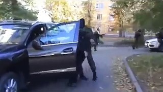 Russian Cops in Action! Special Forces!!! Killer get arrested