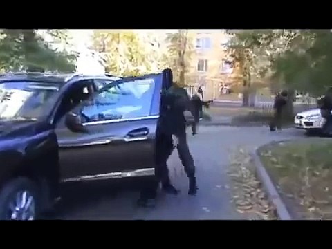Russian Cops in Action! Special Forces!!! Killer get arrested