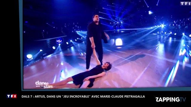 DALS 7 : Artus, dans un jeu incroyable pour sa danse avec Marie-Claude Pietragalla (vidéo)