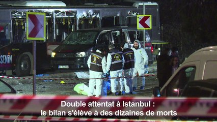 Turquie: plus de 30 morts dans un double attentat à Istanbul
