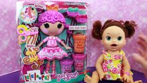 Lalaloopsy HAIR DOUGH Grow Dolls Hair Baby Alive Eats Play Doh Tress Twist N Braid DisneyCarToys