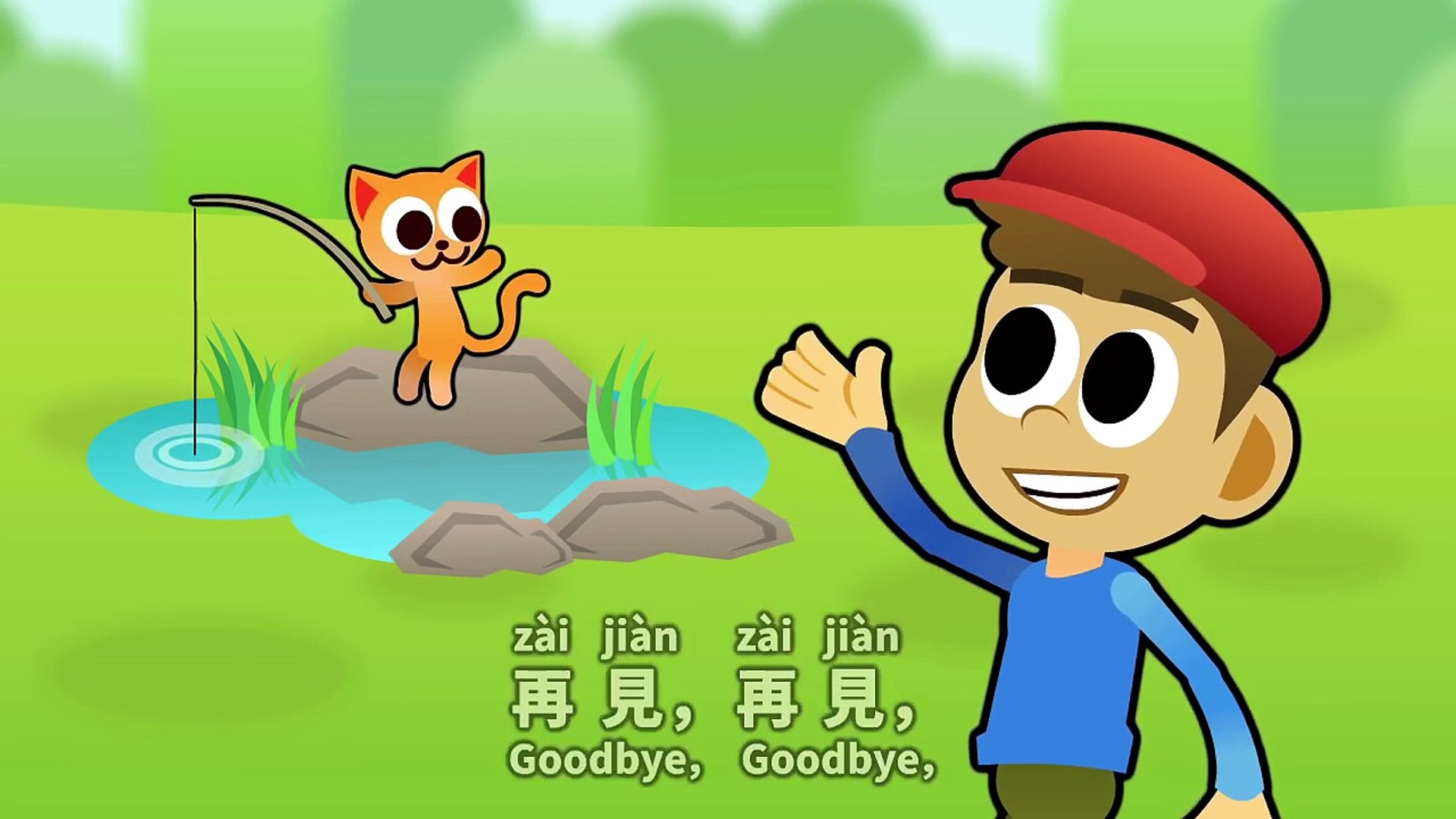 ⁣Chinese Songs for Kids -  Learn 'Greetings' in 3 Minutes!