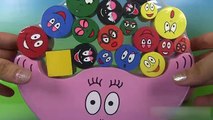 Barbapapa Jeu déquilibre Wooden Balancing Game Jouet pour enfants et bébés 19 pièces en bois