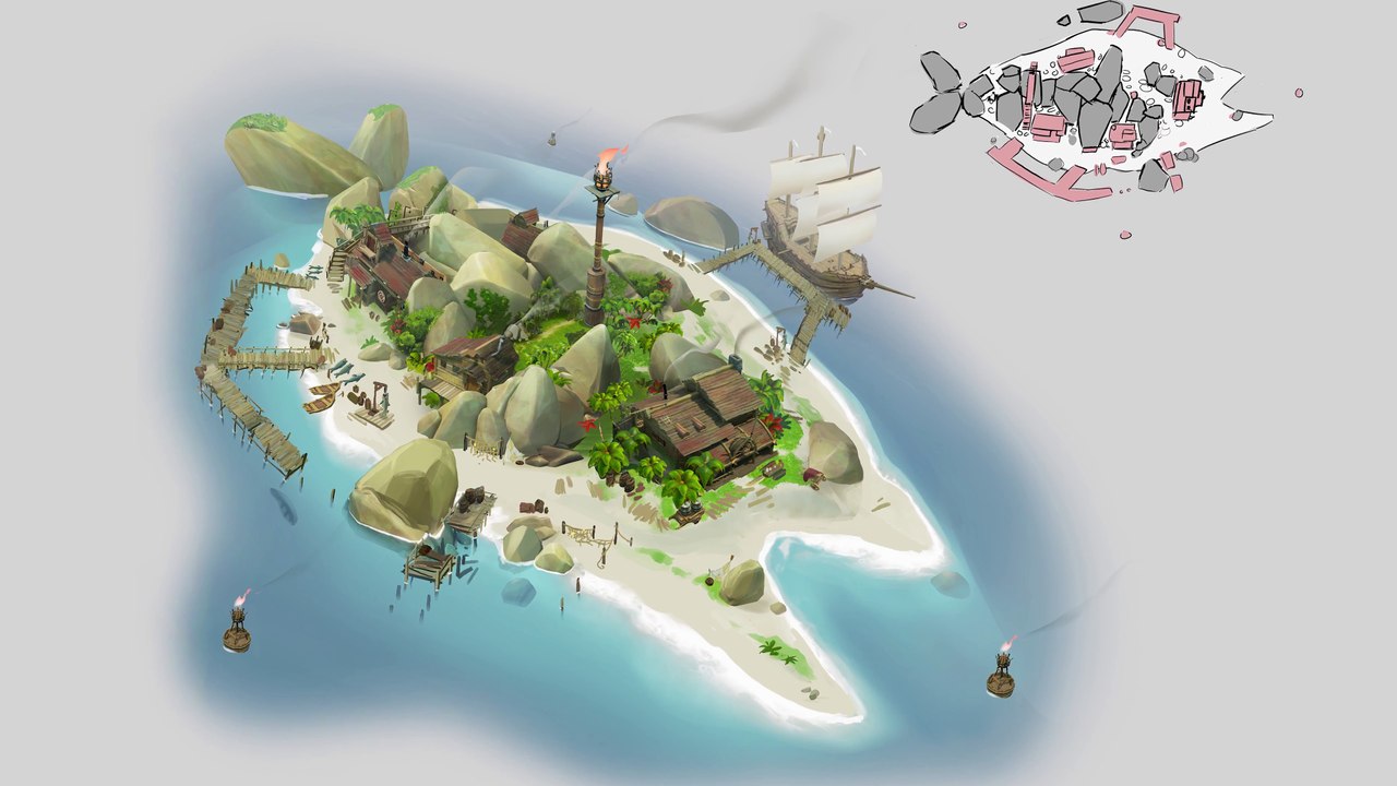 Sea of Thieves - Short Haul #8 Building Outposts