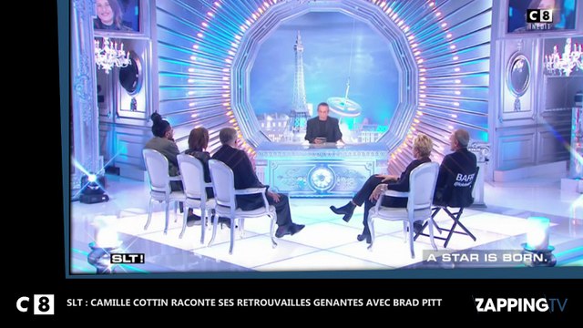 SLT : Brad Pitt et Camille Cottin dans un film, les détails de leurs retrouvailles gênantes (Vidéo)