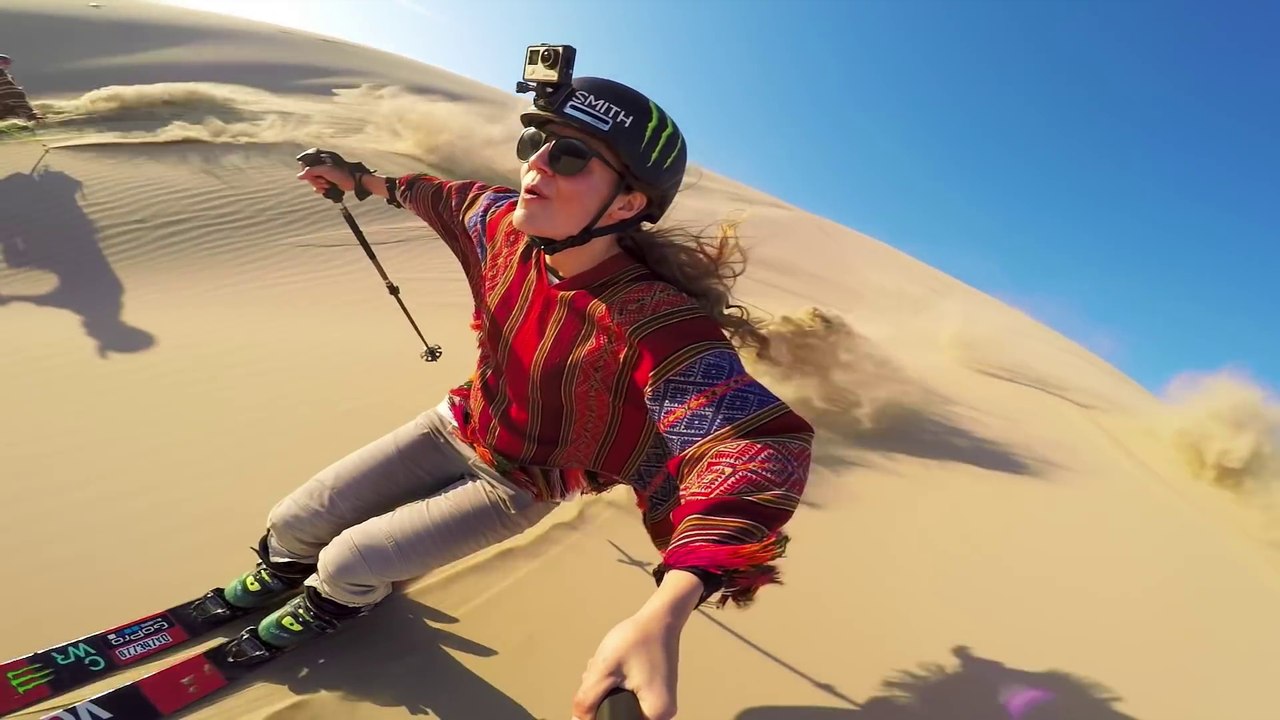 Faire du Ski dans les dunes de sables !