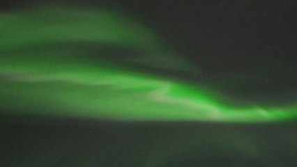 Watch: Sky swirls green with magical Northern Lights