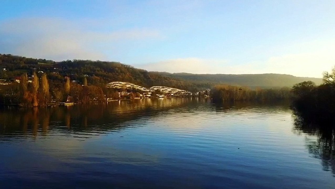 DJI Mavic Pro - le matin sur la rivière