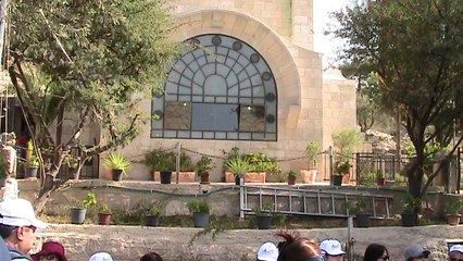 Dominus Flevit (meaning the Lord Wept) - Teardrop Chapel, Israel Tour