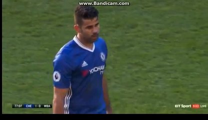 Diego Costa GOal HD - CHE 1-0 WBA 11.12.2016