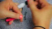 How To Apply False Eyelashes For Beginners!!