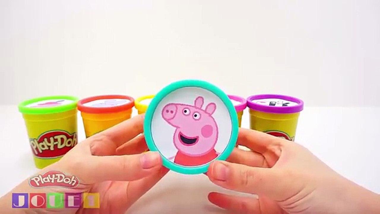 Peppa Pig Boîte Surprise Oeuf Tsum Tsum, Pâte à modeler Play Doh Minions