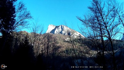 Randonnée à Roche Veyrand_Chartreuse_Décembre 2016
