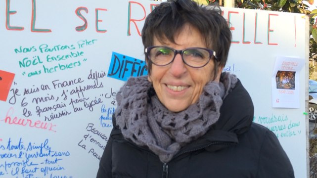 L'action ouvrière catholique déploie une fresque à Saint-Nicolas