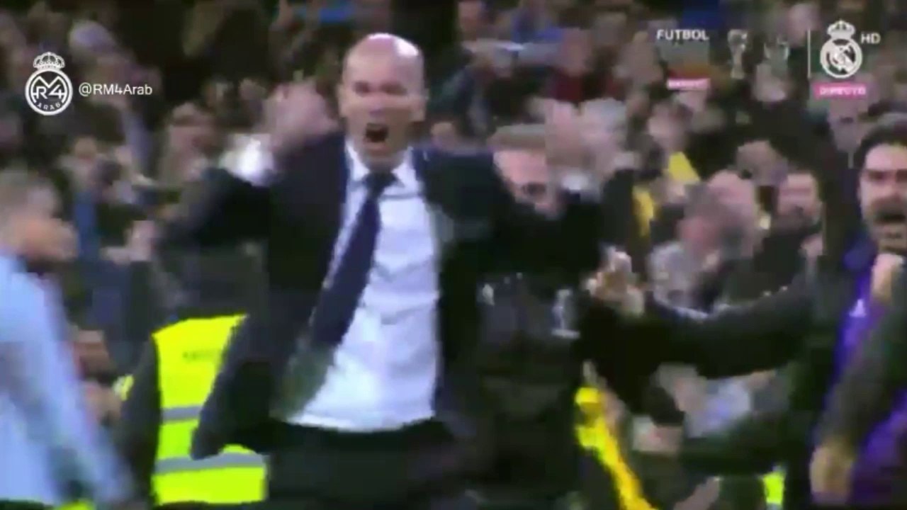 Les « gestes de fou » de Zidane !