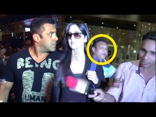 Moments When Salman & Katrina's Bodyguards HIT Reporters In Public