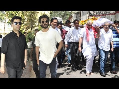 Bollywood Producer Vikas Mohan's Funeral & Prayer Meet | Anil Kapoor,Akshay,Karan Johar