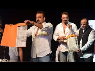 Sanjay Dutt Making Paper Bags Which Learnt In Jail