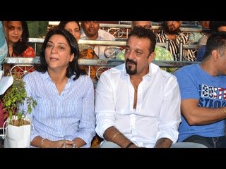 Sanjay Dutt With Sister Priya At Charity Event In Bandra