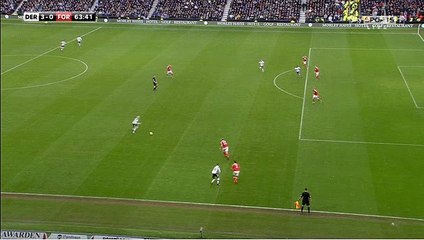 Hughes GOAL (3:0) Derby vs Nottingham
