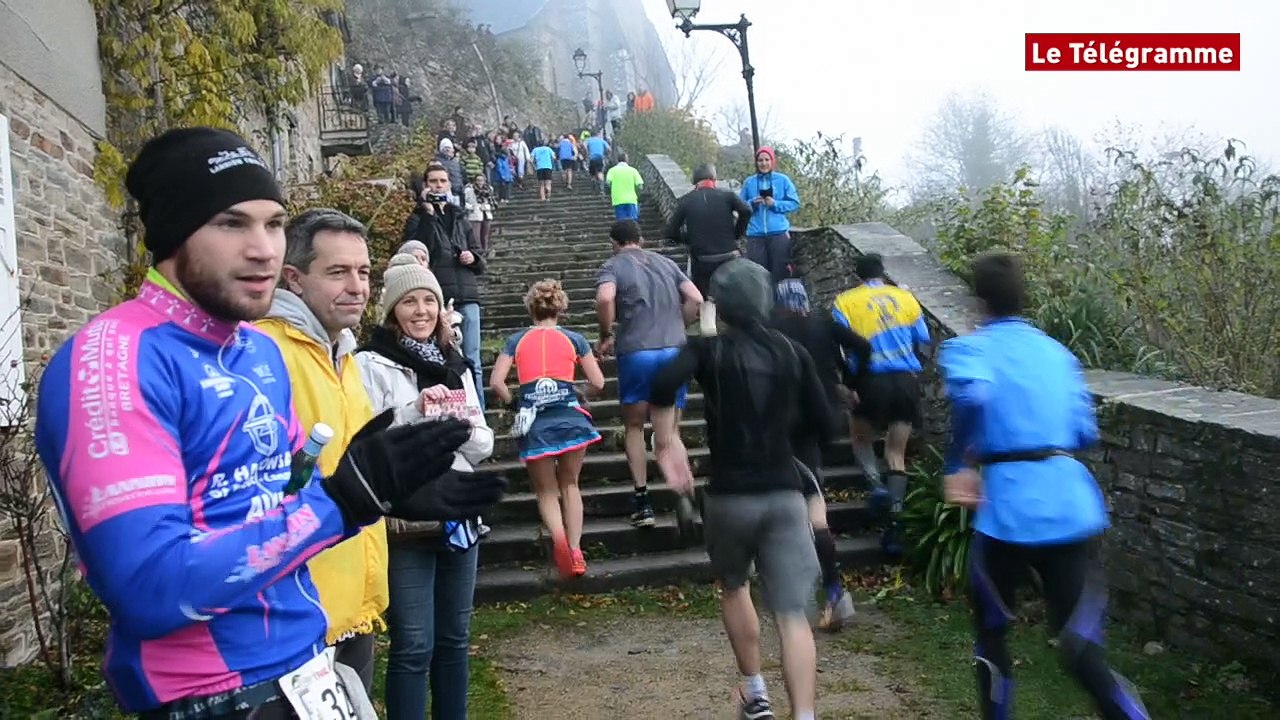 Lannion. 850 coureurs par les rues et les escaliers