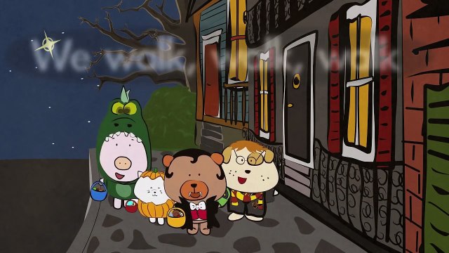 Trick or Treat Song | Halloween Songs for Kids | The Singing Walrus