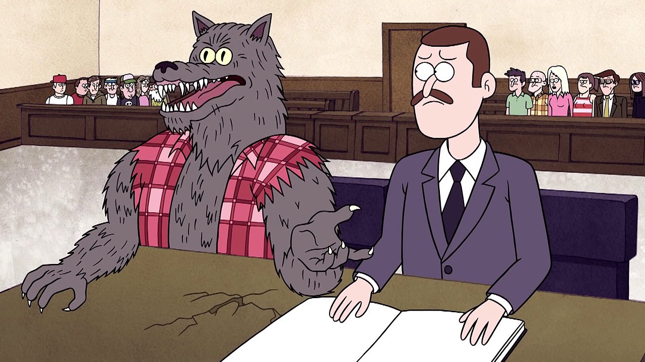 Regular Show | Werewolf In Court | Cartoon Network