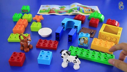 Learning how to Build and Rebuild with Lego Duplo Creative Play Toys for Kids