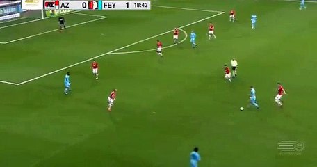 van der Heijden  Goal HD- AZ Alkmaar 0-2 Feyenoord 11.12.2016
