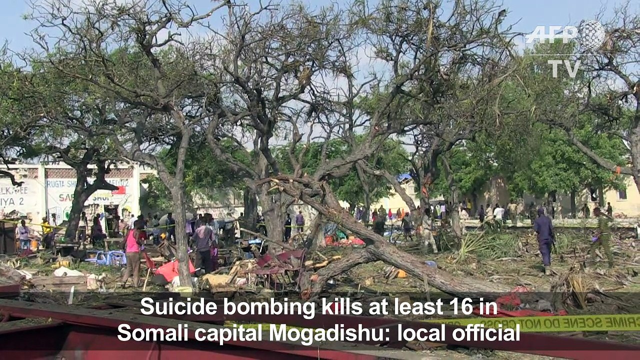 Suicide bombing 'kills 16' in Somali capital