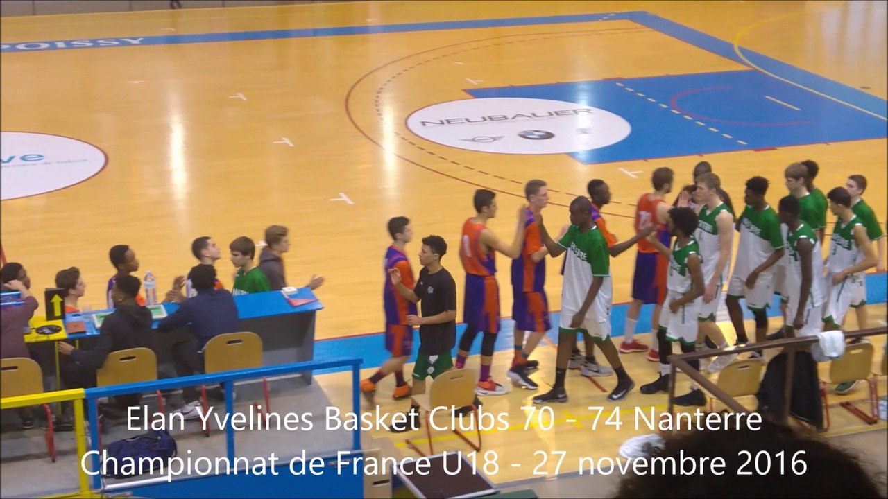 2016-2017 - EYBC vs Nanterre - Championnat de France U18