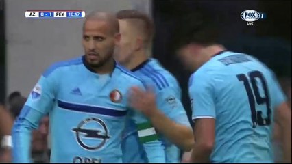 Steven Berghuis Goal HD - AZ Alkmaar 0 -1 Feyenoord - 11.12.2016
