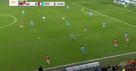 Nicolai Jorgensen Goal HD- AZ Alkmaar 0-3 Feyenoord 11.12.2016