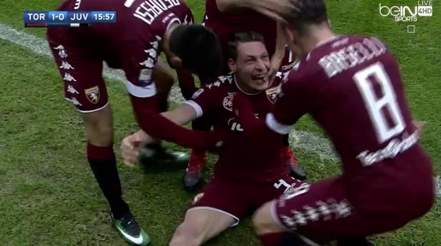 Andrea Belotti Amazing Goal - Torino FC 1-0 Juventus - (11/12/2016)