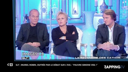 SLT : Muriel Robin, outrée par la réouverture du débat sur l'IVG : "Pauvre Simone Veil !" (vidéo)