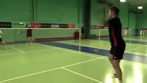 Pete Stokes - Badminton Legend with many tricks