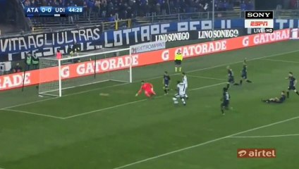 Duván Zapata Goal HD - Atalanta 0-1 Udinese - 11.12.2016