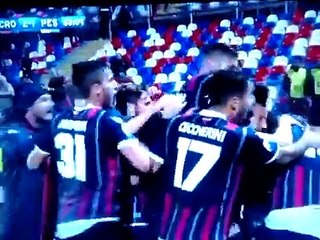 Gianmarco Ferrari Gol Crotone vs Pescara 2-1