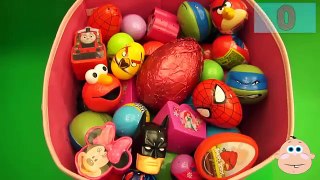 Huge 101 Surprise Eggs Opening Kinder Surprise Eggs Unboxing Disney Collector