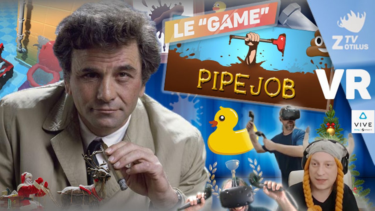 Le petit caca Noël en VR ? Pipejob sur htc vive en réalité virtuelle