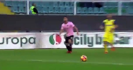 Sergio Pellissier Goal HD- Palermo 0-2 Chievo 11.12.2016