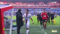 Lyon-Rennes : La colère de Rafael au retour au vestiaire !