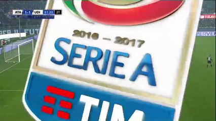 Atalanta 1-1 Udinese -Kurtic Goal HD -  - 11.12.2016