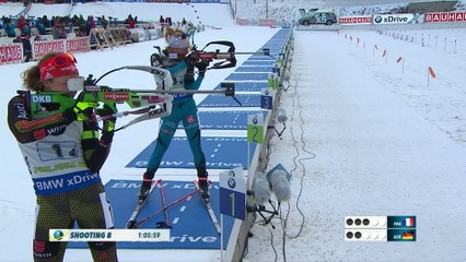 Biathlon - CM (F) - Pokljuka : Dahlmeier offre le relais à l'Allemagne, la France deuxième